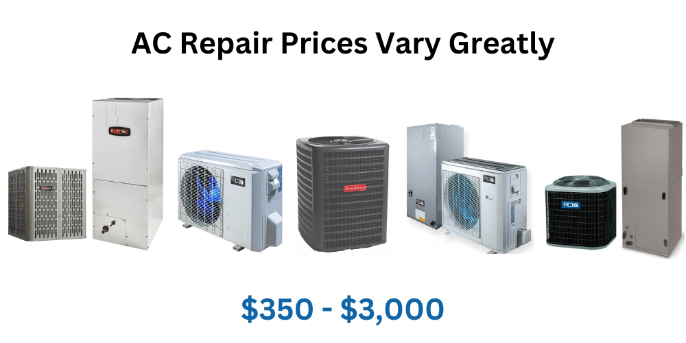 ac repair costs in austin, tx